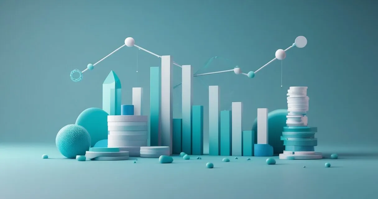 iGaming retention metrics dashboard abstract